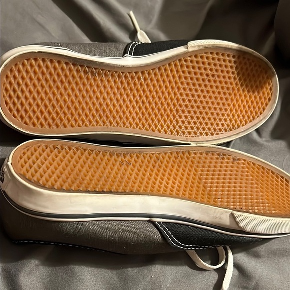 Vans Women's Black and Gray Sneakers - Picture 3 of 5